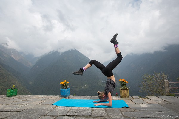 Йога тур в Гималаях, йожимся